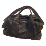 Bimba Y Lola green leather handbag