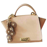 Zac Posen beige leather handbag