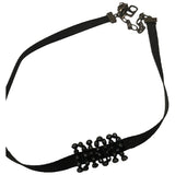 Dior j'adior black crystal necklaces