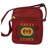 Gucci red leather bag