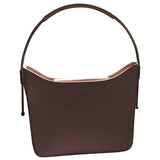 Lancel pink patent leather handbag