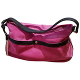 Prada pink suede handbag