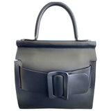 Boyy black leather handbag