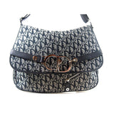 Dior blue cloth handbag