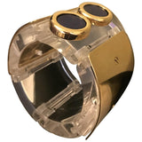 Marni gold metal bracelets