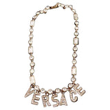 Versace medusa gold steel necklaces