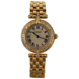 Cartier panthère vendôme yellow yellow gold watch