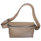 Golden Goose pink leather clutch bag
