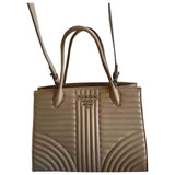 Prada diagramme pink leather handbag