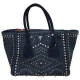 Prada blue denim - jeans handbag