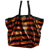 Prada orange glitter handbag