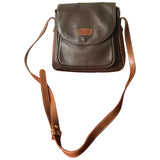 Courrèges brown cloth handbag