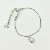 Dior dior oblique silver metal bracelets