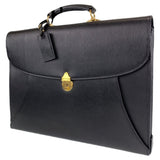 Burberry black leather bag