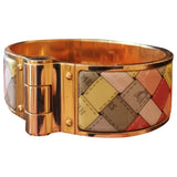 Hermès bracelet charnière multicolour metal bracelets