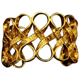 Chanel gold gold plated bracelets