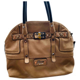 Guess beige leather handbag