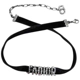 Dior j'adior black metal necklaces