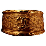 Chanel gold gold plated bracelets