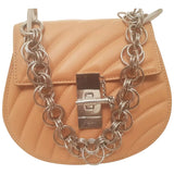 Chloé drew pink leather handbag