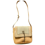 Chloé beige leather handbag