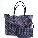 Goyard saint-louis blue cloth handbag