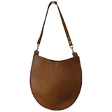 Celine hobo camel leather handbag