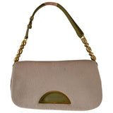 Dior malice pink water snake handbag