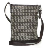 Fendi brown cloth handbag