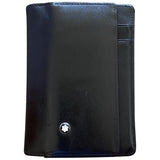 Montblanc black leather case