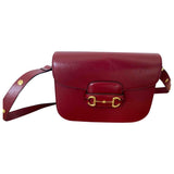 Gucci 1955 red leather handbag