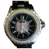 Chanel j12 quartz black ceramic watch