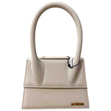 Jacquemus le grand chiquito white leather handbag