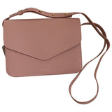 Mansur Gavriel envelope pink leather handbag
