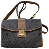 Dior brown cloth handbag