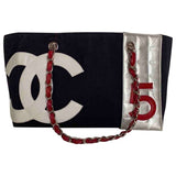 Chanel navy denim - jeans handbag