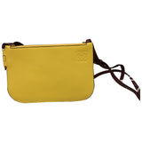 Loewe yellow leather handbag