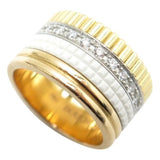 Boucheron quatre gold yellow gold rings