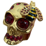 Alexander Mcqueen gold silver rings