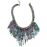 Non Signé / Unsigned multicolour plastic necklaces