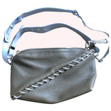 Acne Studios khaki leather handbag