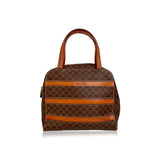 Celine brown cloth handbag