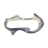 Dior bois de rose silver white gold rings