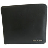 Prada black leather case