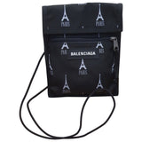 Balenciaga black cloth bag