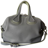 Givenchy nightingale grey leather handbag