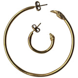 Alighieri gold gold plated earrings