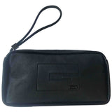 Gucci black cloth clutch bag
