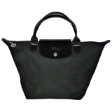 Longchamp pliage  black cloth handbag