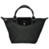 Longchamp pliage  black cloth handbag
